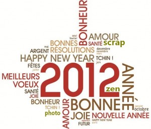 Bonne année 2012 à tous !!