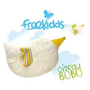 L’oiseau bobo, le doudou qui soulage bébé et maman !